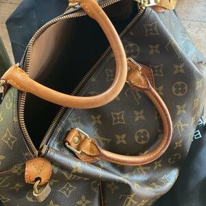 Louis Vuitton Classic Brown Monogram Satchel